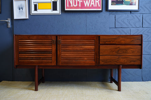 1960s McIntosh Rosewood Sideboard – Exceptional Mid-Century Scottish Cabinetry