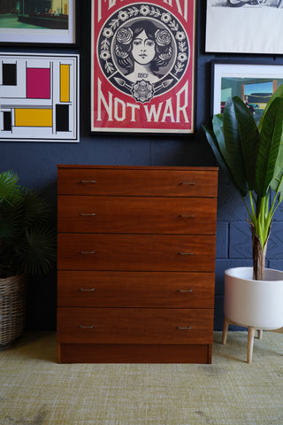 Austin Suite Chest of drawers - mid-century 1960s (Oak)
