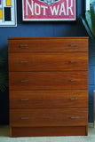 Austin Suite Chest of drawers - mid-century 1960s (Oak)