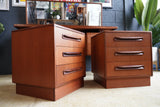 Pair of Mid-Century Teak G Plan Bedside Cabinets