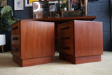 Pair of Mid-Century Teak G Plan Bedside Cabinets