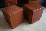 Pair of Mid-Century Teak G Plan Bedside Cabinets