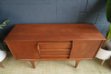 Mid-Century Jentique Small Teak Sideboard – British Design Classic