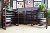 Mid-Century Collapsible, Modular Shelving Units – Versatile Danish-Style Design