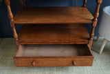 Victorian Walnut Whatnot – 19th Century Display Stand