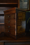 Edwardian Shoe Box 'Pioneer Boots' Original Signage Advertising