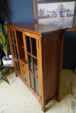Old Charm Style Solid Oak Dresser Very Heavy Display Cabinet Storage