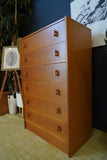 Mid Century 1960s Chest of Drawers Tallboy for Stag by John & Sylvia Reid