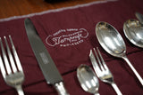 United Cutlers of Sheffield Silverware Set with Fornasetti Presentation Roll – England, Mid-20th Century