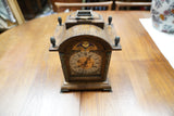 Dutch Mantel Clock with Moon Phase in Oak – Holland, Mid-Century Era