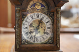 Dutch Mantel Clock with Moon Phase in Oak – Holland, Mid-Century Era