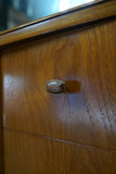 Elegant 1950s Mid-Century Teak Dressing Table