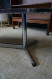 Mid Century Modernist Abstract Tiled Coffee Table Psychedelic 1970s