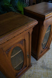 Elegant Pair of Art Deco Oak Bedside Cabinets – Timeless Craftsmanship & Classic Design