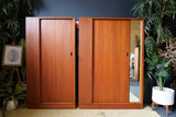 Mid Century Austinsuite Wardrobes Pair of Storage Bedroom Set