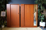 Mid Century Austinsuite Wardrobes Pair of Storage Bedroom Set