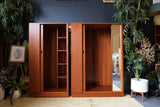 Mid Century Austinsuite Wardrobes Pair of Storage Bedroom Set