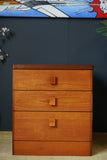 Timeless Mid-Century Oak Bedside Drawer