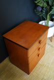 Timeless Mid-Century Oak Bedside Drawer