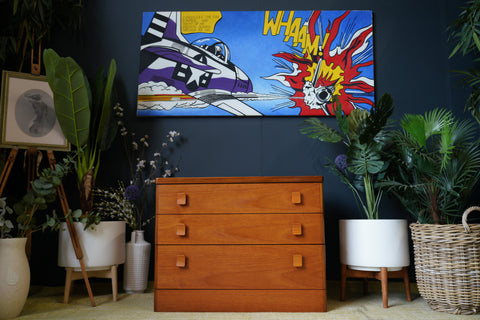Vintage Mid-Century Stag Chest of Drawers – Timeless British Craftsmanship
