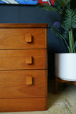 Vintage Mid-Century Stag Chest of Drawers – Timeless British Craftsmanship