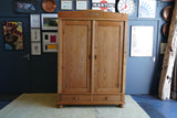 Victorian Pine Wardrobe