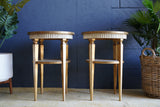 French Louis Painted Side-Tables