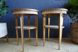 French Louis Painted Side-Tables