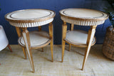 French Louis Painted Side-Tables