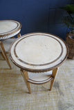 French Louis Painted Side-Tables