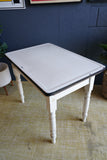 Victorian White metal top table