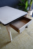 Victorian White metal top table