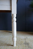 Victorian White metal top table