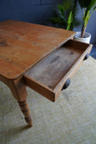 Victorian Pine Table