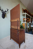 Peppler Furniture Co. 'The Hanover Line' Three-Drawer Dresser & Mirror in Figured Walnut – Canada, c. 1960s
