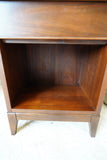 Peppler Furniture Co. 'The Hanover Line' Bedside Nightstand in Figured Walnut – Canada, c. 1960s