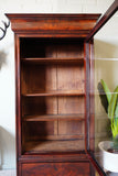 French Louis Philippe Cabinet in Flame Mahogany – France, c.1840