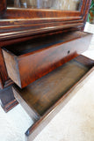 French Louis Philippe Cabinet in Flame Mahogany – France, c.1840