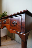 Victorian Queen Anne Style Lowboy in Figured Mahogany – United Kingdom, c.1880