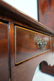 Victorian Queen Anne Style Lowboy in Figured Mahogany – United Kingdom, c.1880