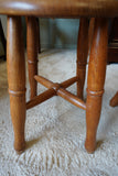Howard R. Knott Chapel House Furniture Stools in Solid Oak – United Kingdom, Late 20th Century