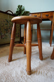 Howard R. Knott Chapel House Furniture Stools in Solid Oak – United Kingdom, Late 20th Century