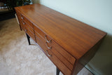 Meredew 6-Drawer Sideboard in Teak – United Kingdom, 1960s