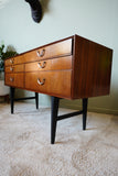 Meredew 6-Drawer Sideboard in Teak – United Kingdom, 1960s