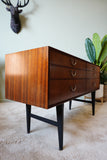 Meredew 6-Drawer Sideboard in Teak – United Kingdom, 1960s