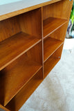 Mid-Century Open Bookcase in Teak – Scandinavian  1960s