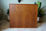 Mid-Century Open Bookcase in Teak – Scandinavian  1960s