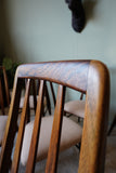 Niels Koefoed 'Eva' Dining Chairs in Solid Teak (Set of 6) – Denmark, 1960s