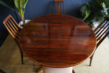 Koefoeds Hornslet Rosewood Dining Set — Danish Mid-Century - Table and Chairs
