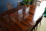 Koefoeds Hornslet Rosewood Dining Set — Danish Mid-Century - Table and Chairs